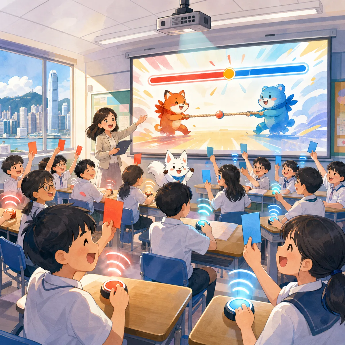 あらゆる教室に対応する2つのクイズモード